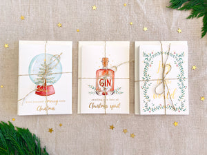 ‘A Joyful Christmas’ - 6 Pack Illustrated Christmas Cards