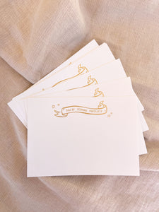 'You're Flipping Fantastic' - Gold Foil Note Cards (Pack of 10)