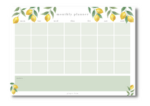 Load image into Gallery viewer, Limoncello - A4 Monthly Planner
