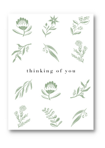 'Thinking of You' - Greetings Card