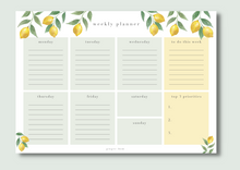 Load image into Gallery viewer, Limoncello - A4 Weekly Planner
