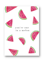 Load image into Gallery viewer, ‘One in a Melon’ - Greetings Card
