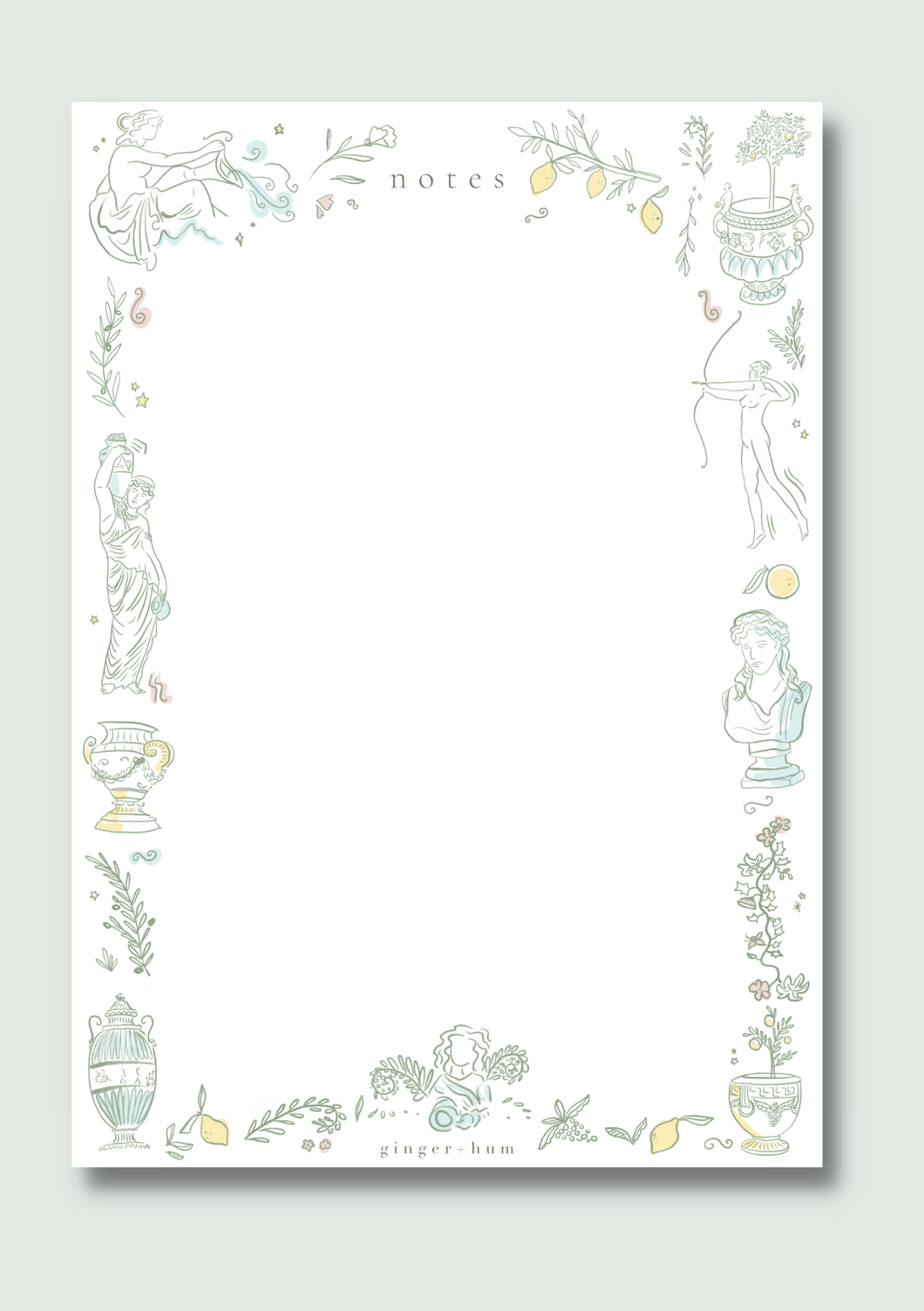'A Roman Holiday' - A5 Notepads 2 Pack